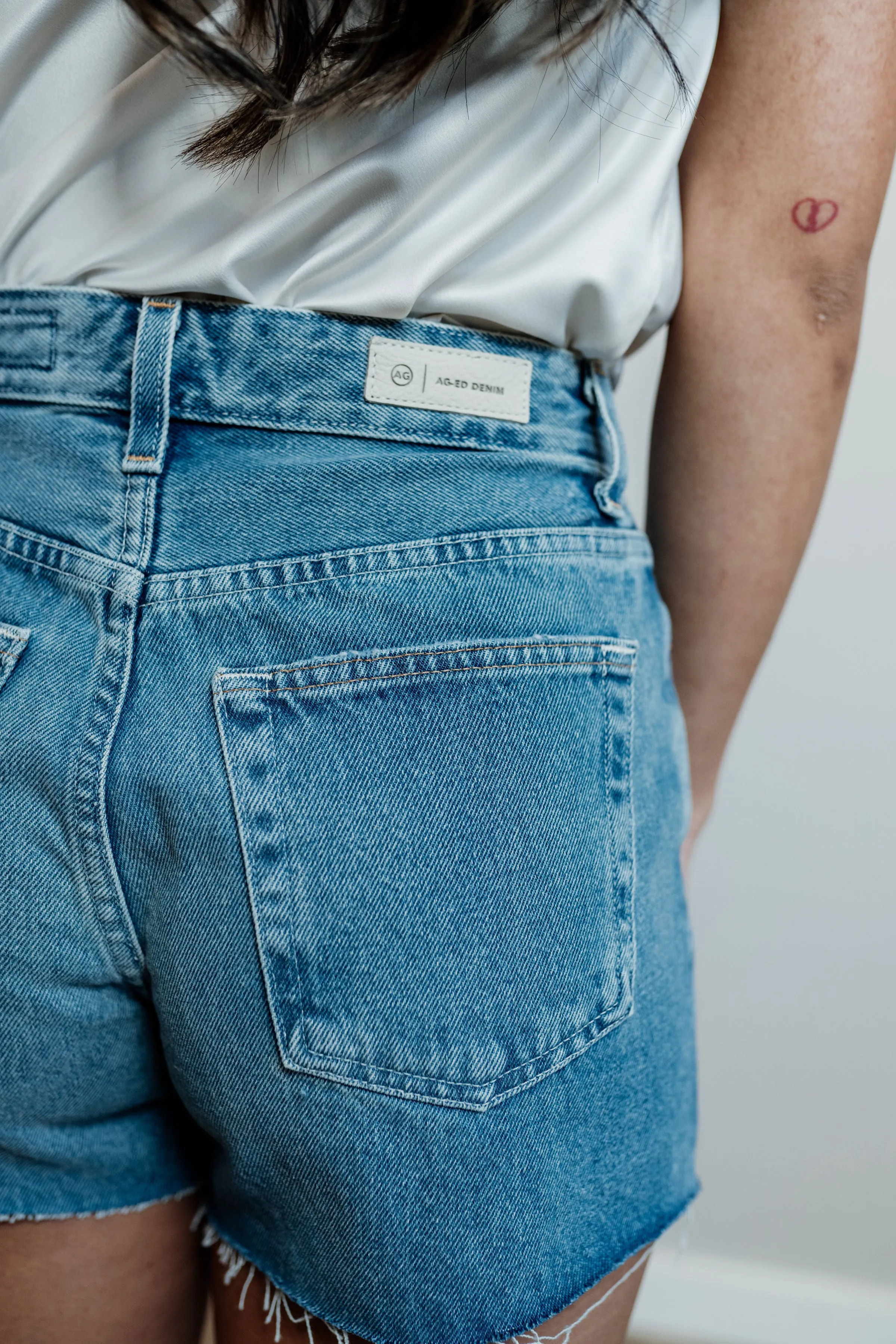 Alexxis Denim Shorts