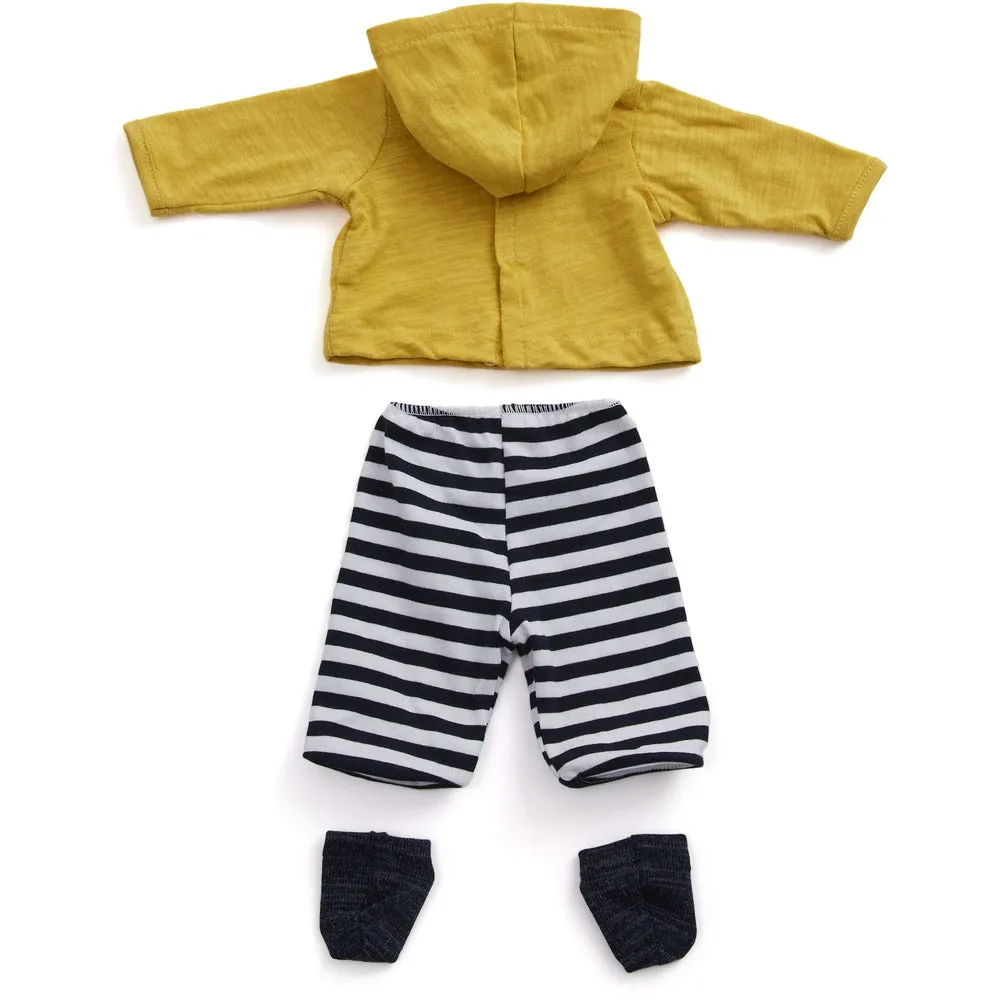 Baby Doll -Yellow Hoodie Outfit