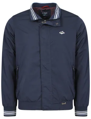 Dorando Bomber Jacket in Blue - Le Shark