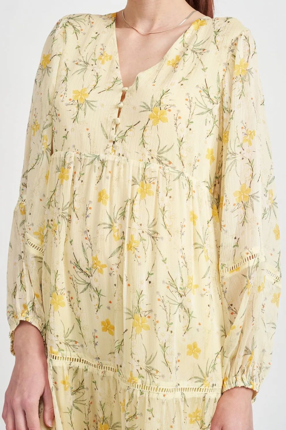 Dress | Yellow Meadow Long