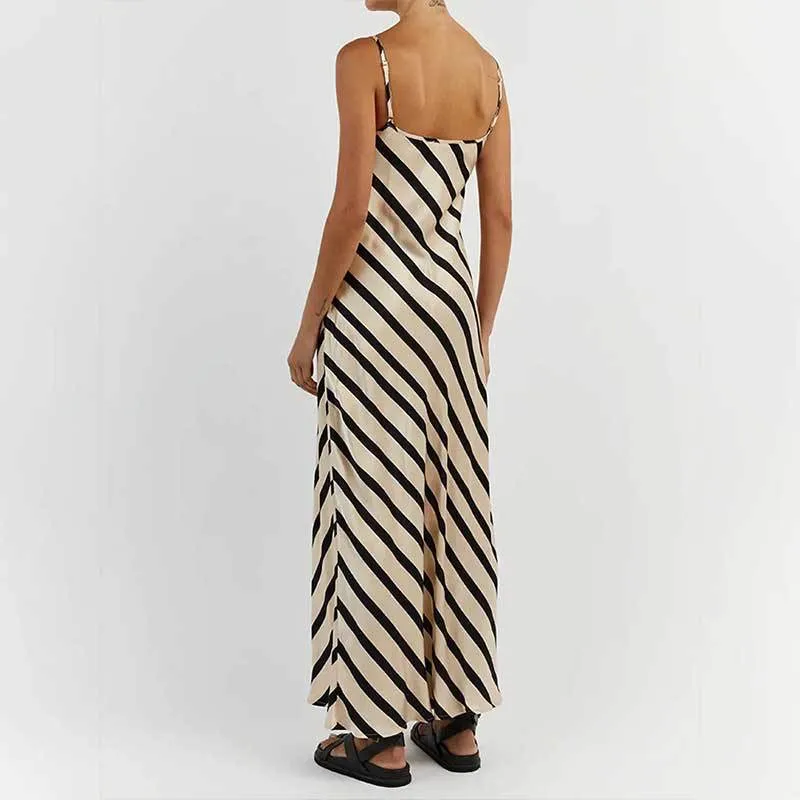 Elegant Sleeveless Fashion Strap Dress