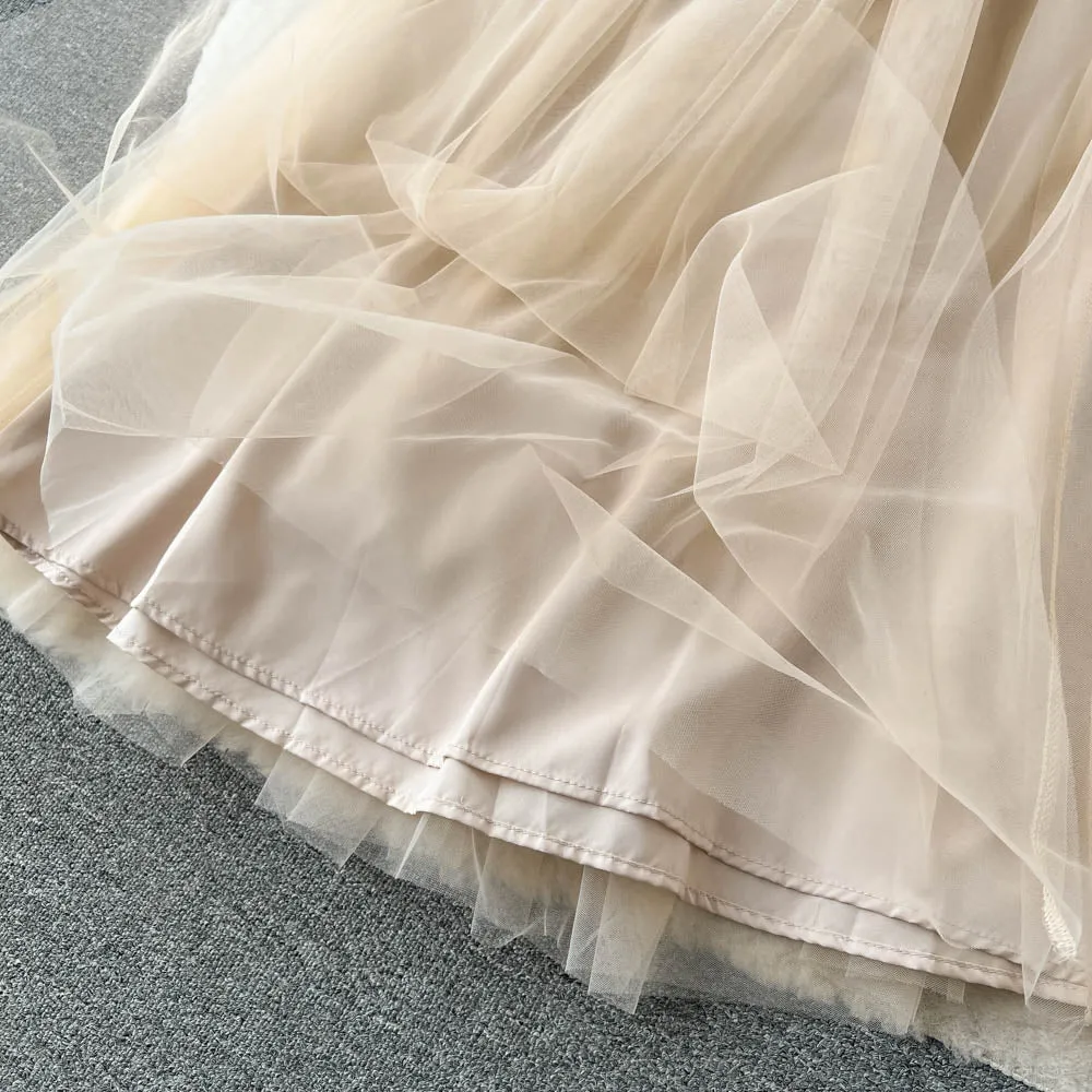 Fairy Mesh Chiffon Slip Dress