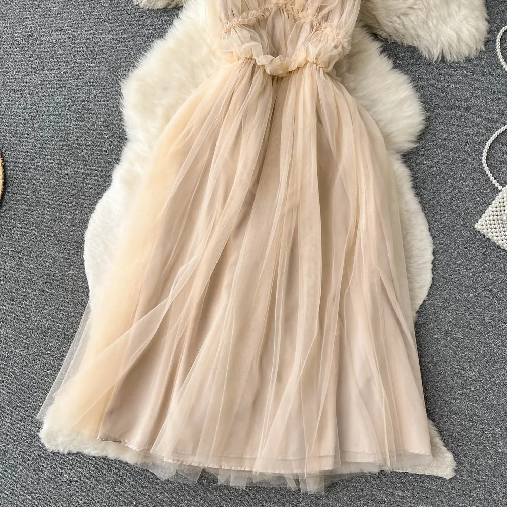 Fairy Mesh Chiffon Slip Dress