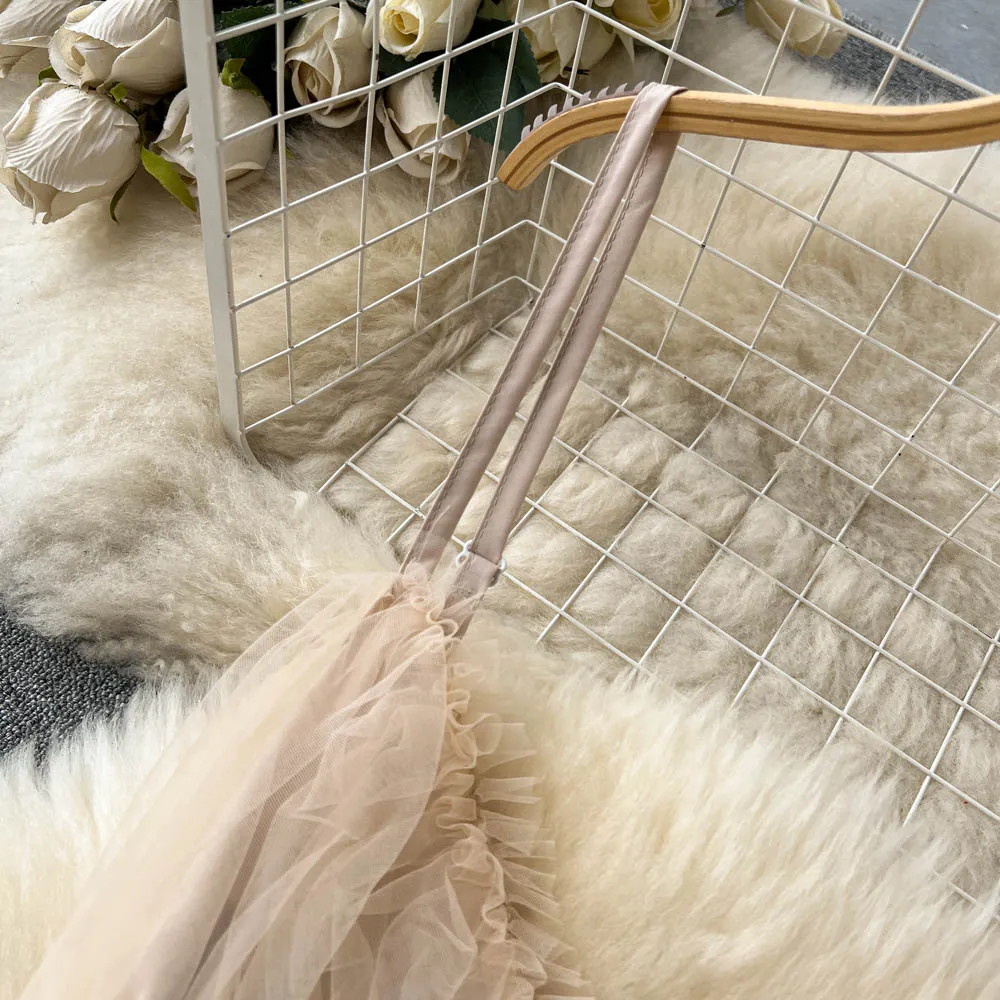 Fairy Mesh Chiffon Slip Dress