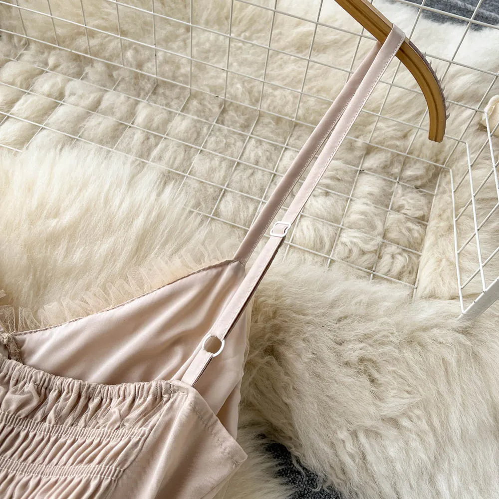 Fairy Mesh Chiffon Slip Dress