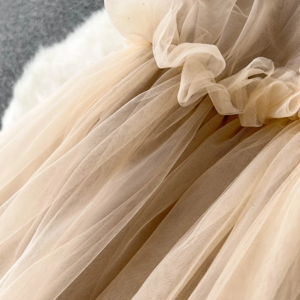 Fairy Mesh Chiffon Slip Dress