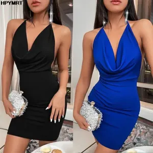 Fashion Women Summer Casual Dresses Pencil Skirt Sexy Club Wear