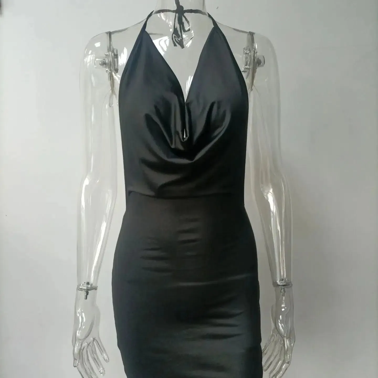 Fashion Women Summer Casual Dresses Pencil Skirt Sexy Club Wear