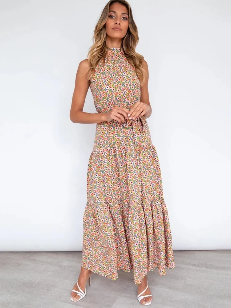 Halter Polka Dot Sundress