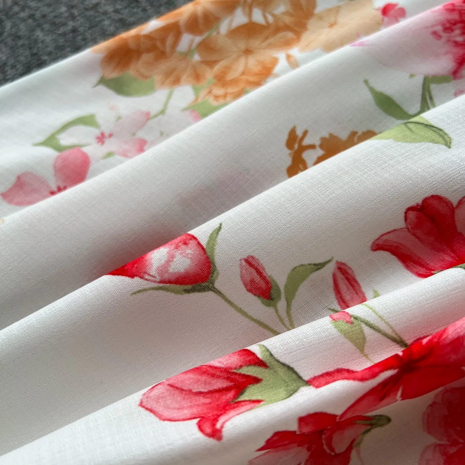 High-end Bow Floral Slip Dress