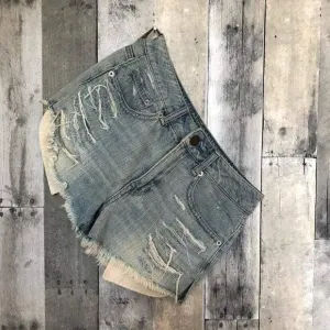 High Waist Festival Vintage Shorts