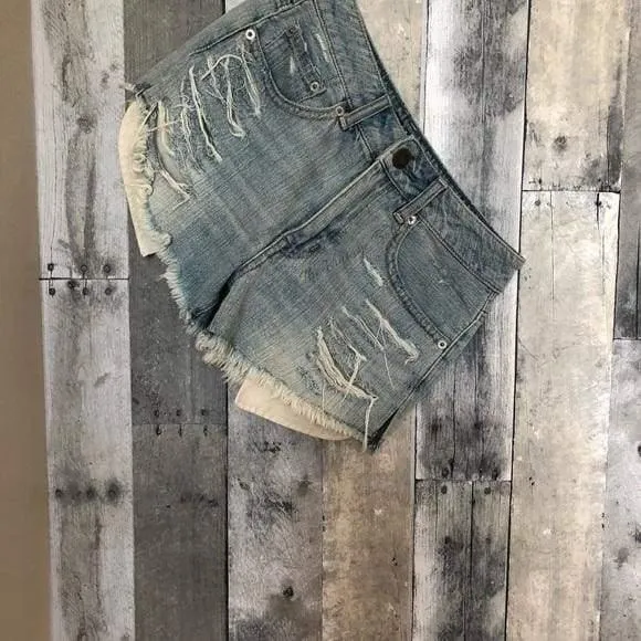 High Waist Festival Vintage Shorts