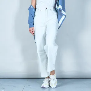 High-waist tailored denim jeans wholesale