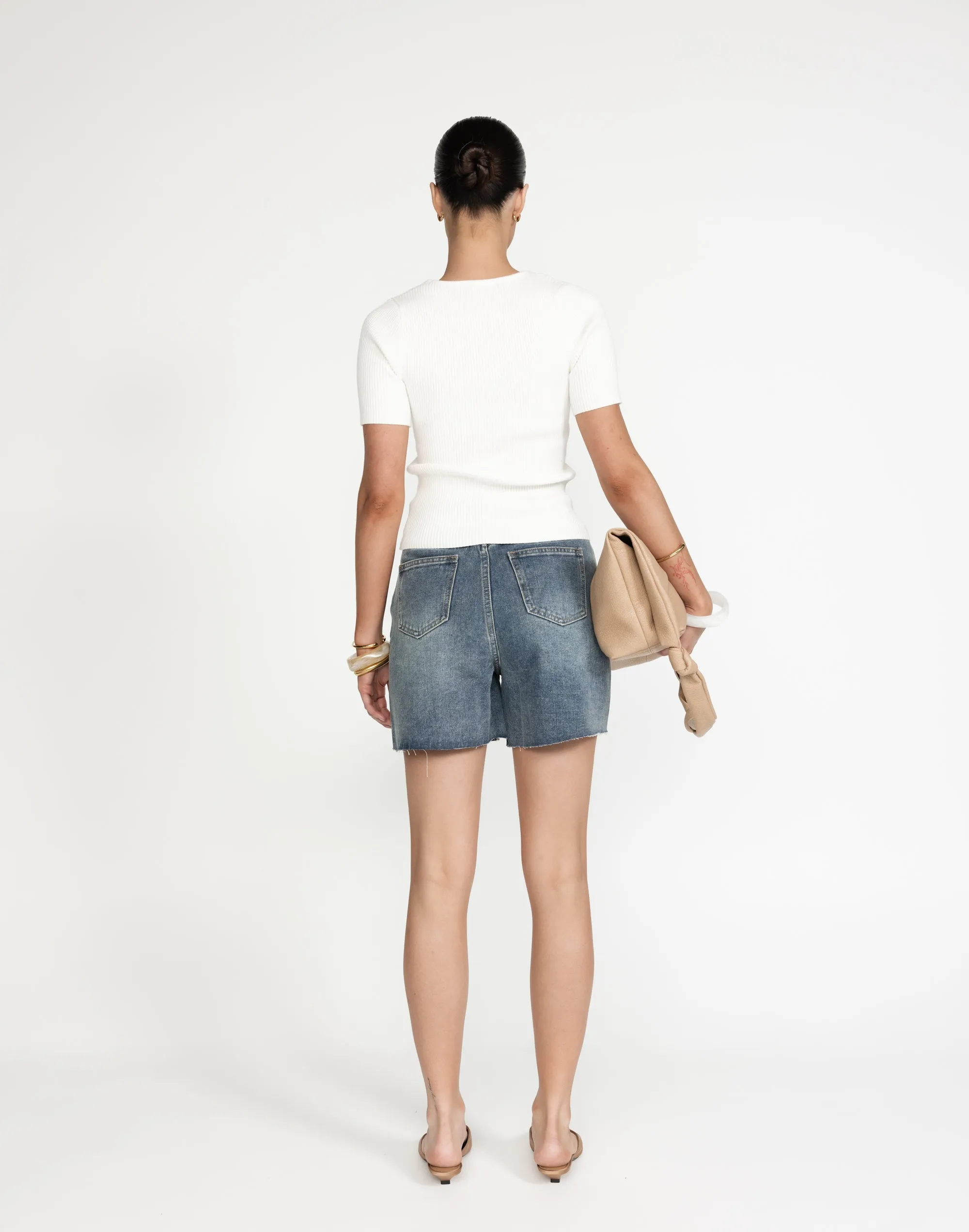 Jordan Denim Shorts (Faded)