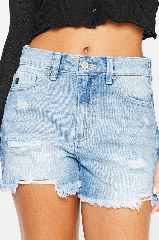 KAN CAN USA High Rise Denim Shorts  **This item has free shipping.**