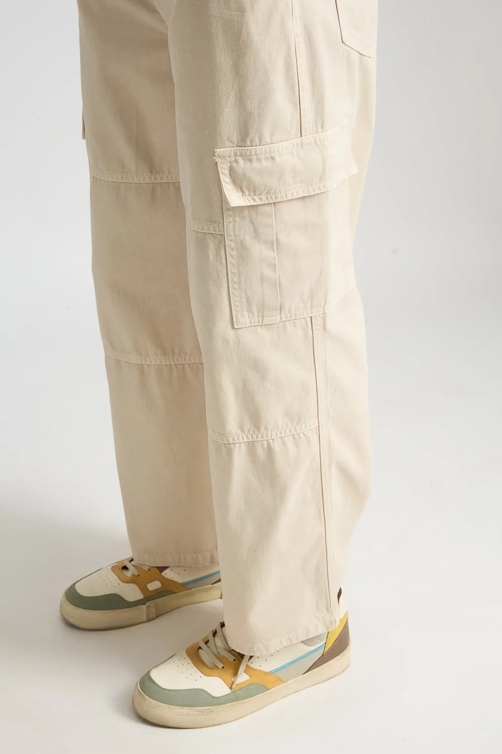 Light Tan Men's Cargo Pants