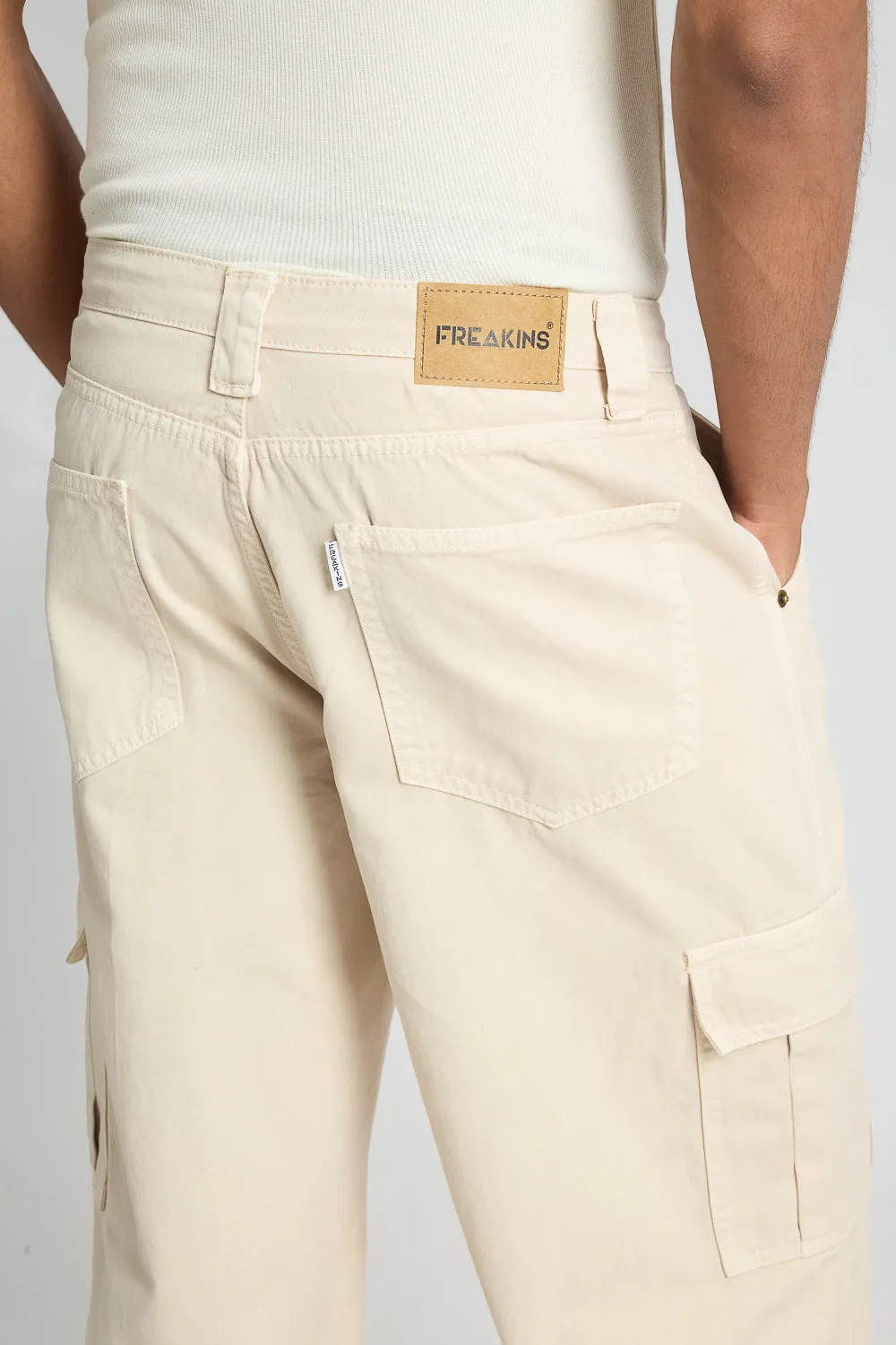 Light Tan Men's Cargo Pants