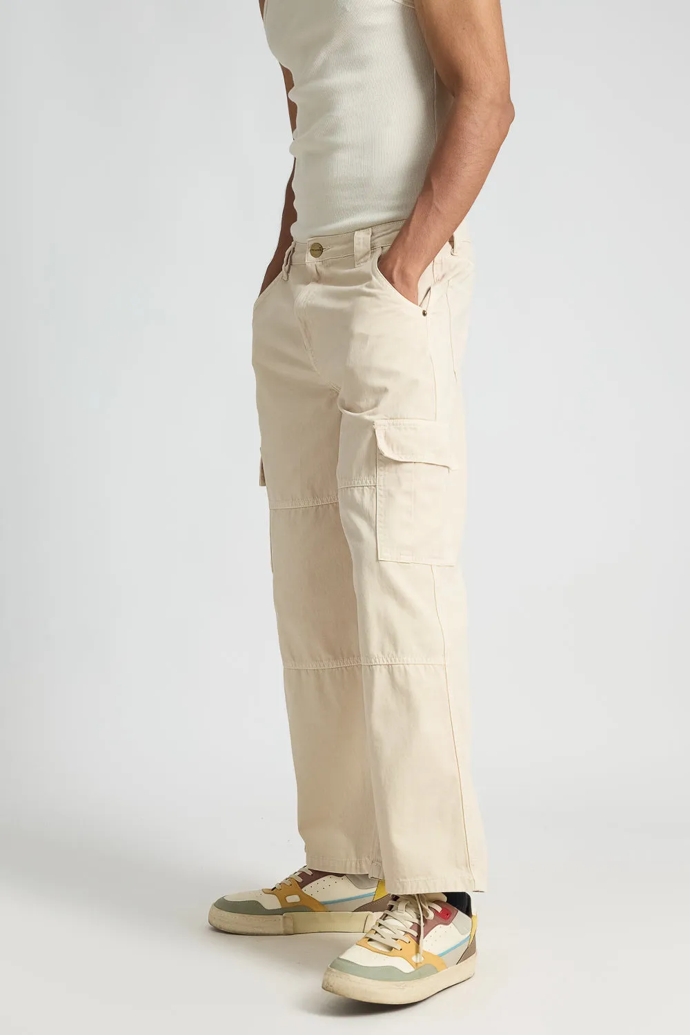 Light Tan Men's Cargo Pants