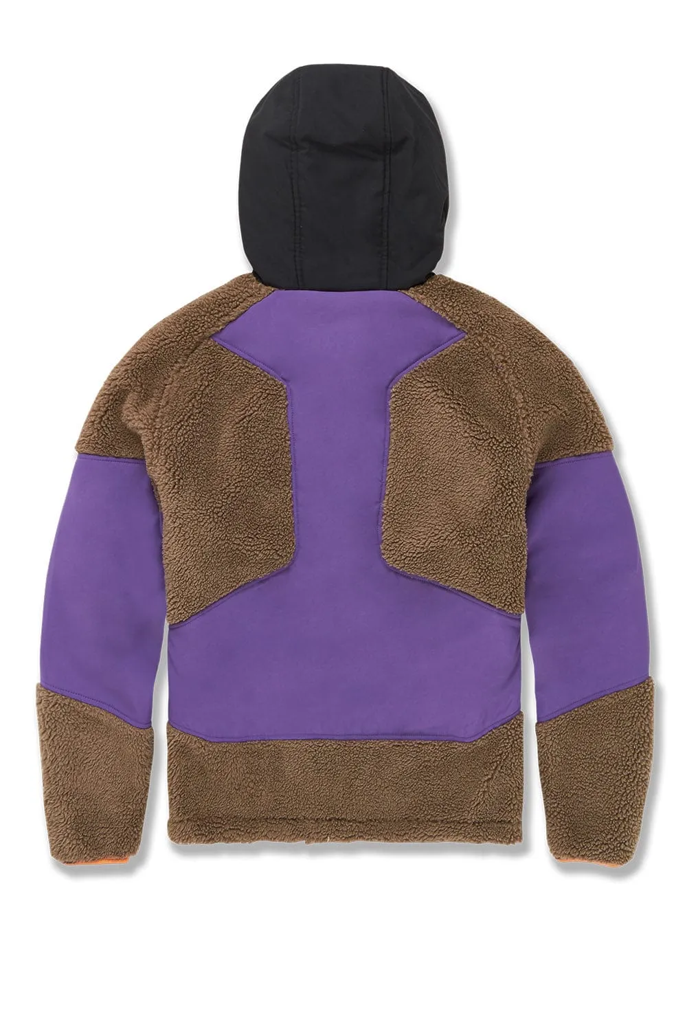 Mercer Sherpa Hoodie (Mocha)