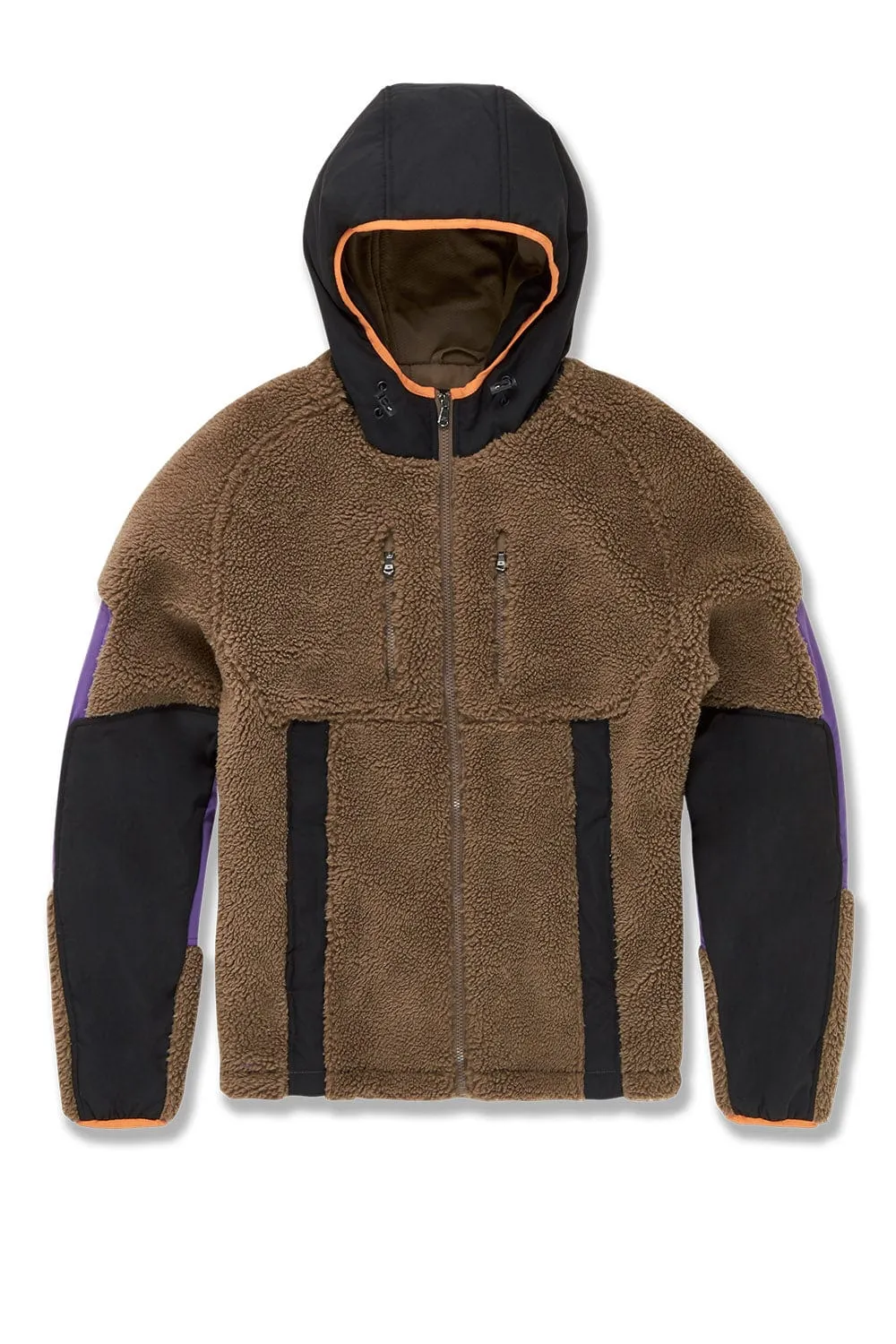 Mercer Sherpa Hoodie (Mocha)