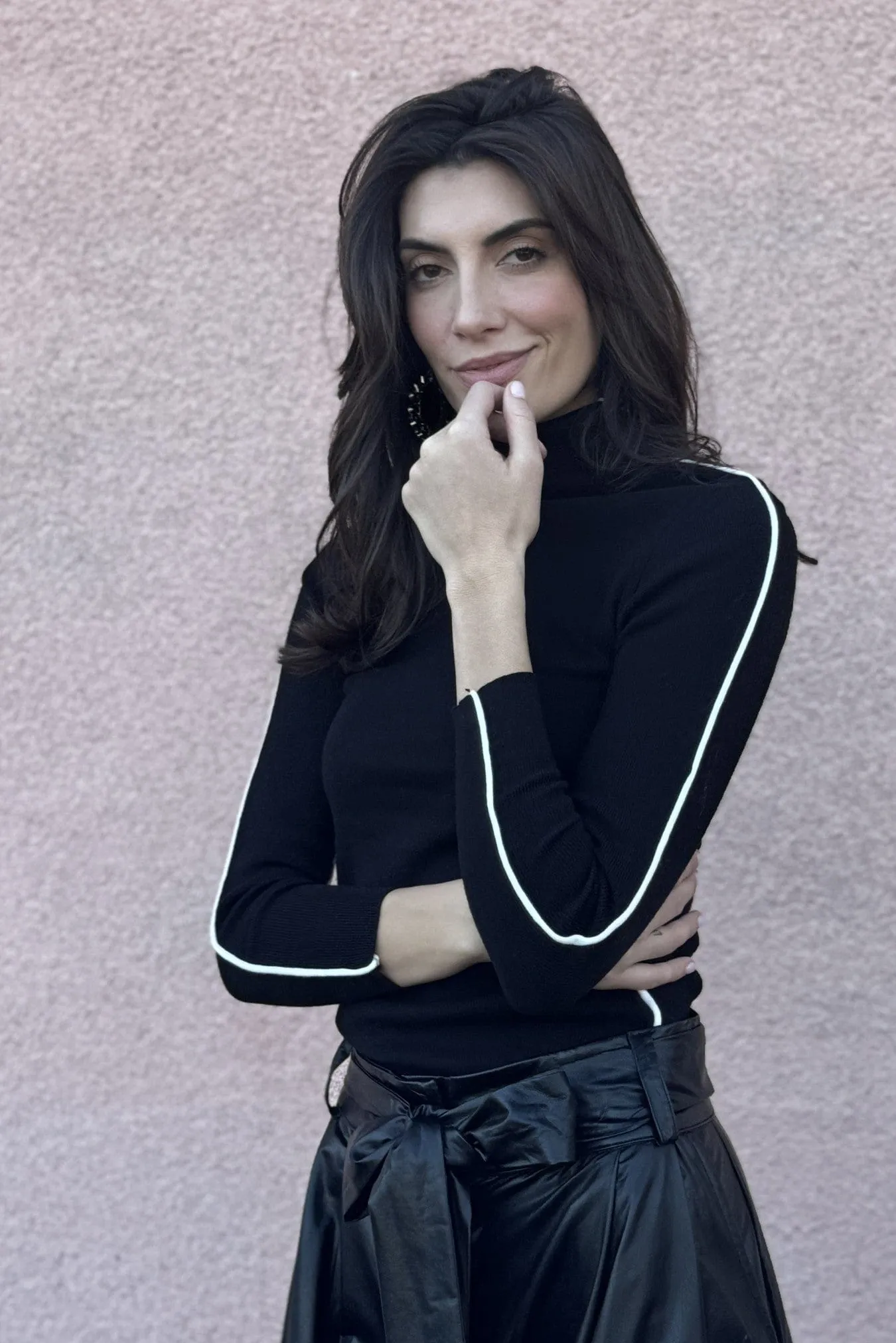 Mock Neck Sweater