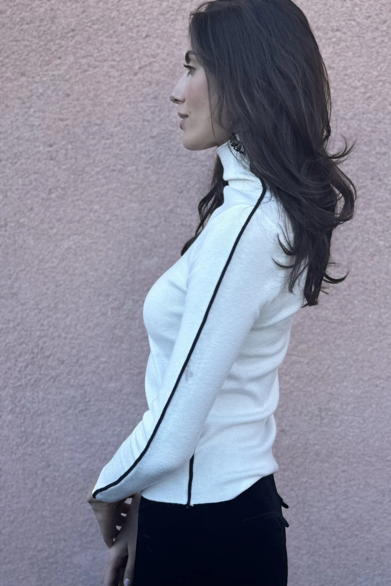 Mock Neck Sweater