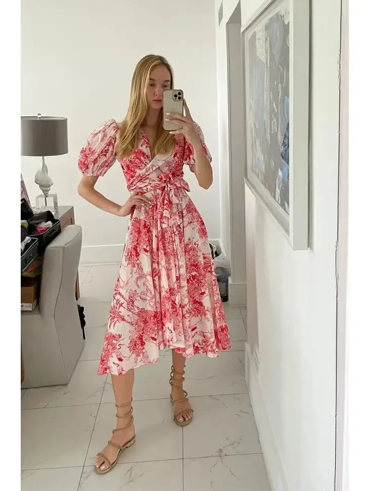 Monica Dress Red