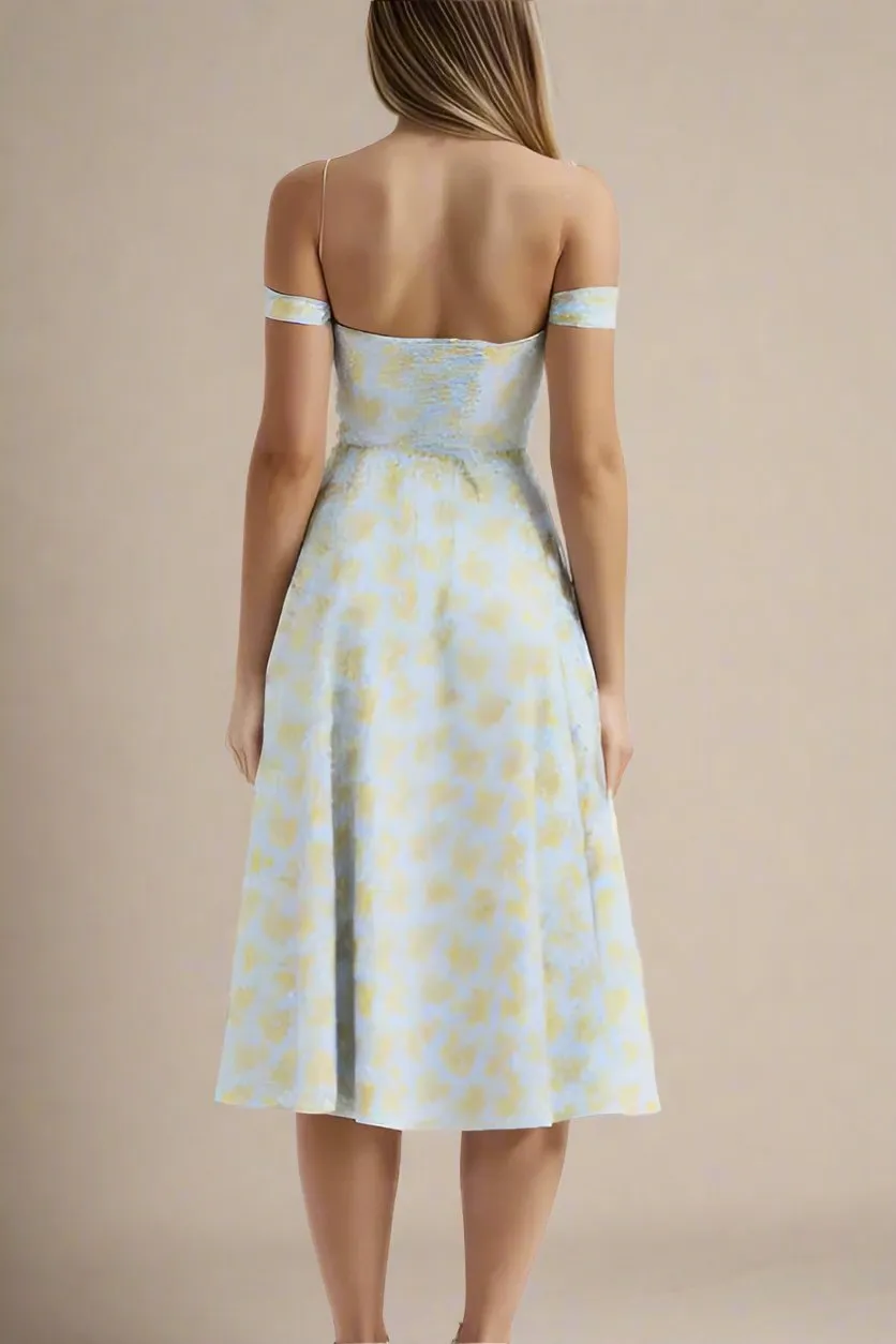 Monique Bodycon Dress - Sky Blue