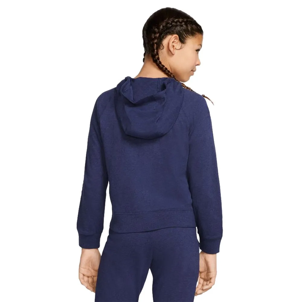 Nike Sportswear Jersey Full Zip Girls Hoodie