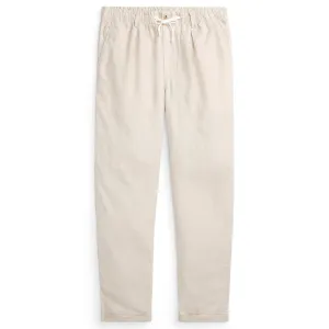 Polo Prepster Slim Tapered Linen Pants Grey - SS24
