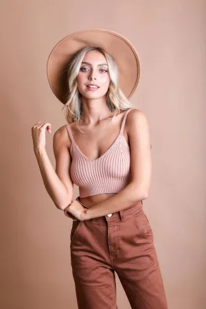 Soft and Comfortable Lounge Brami Top ☕️: Blush