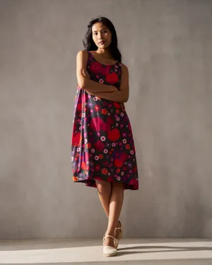 Swing Strappy Dress - Multi Color