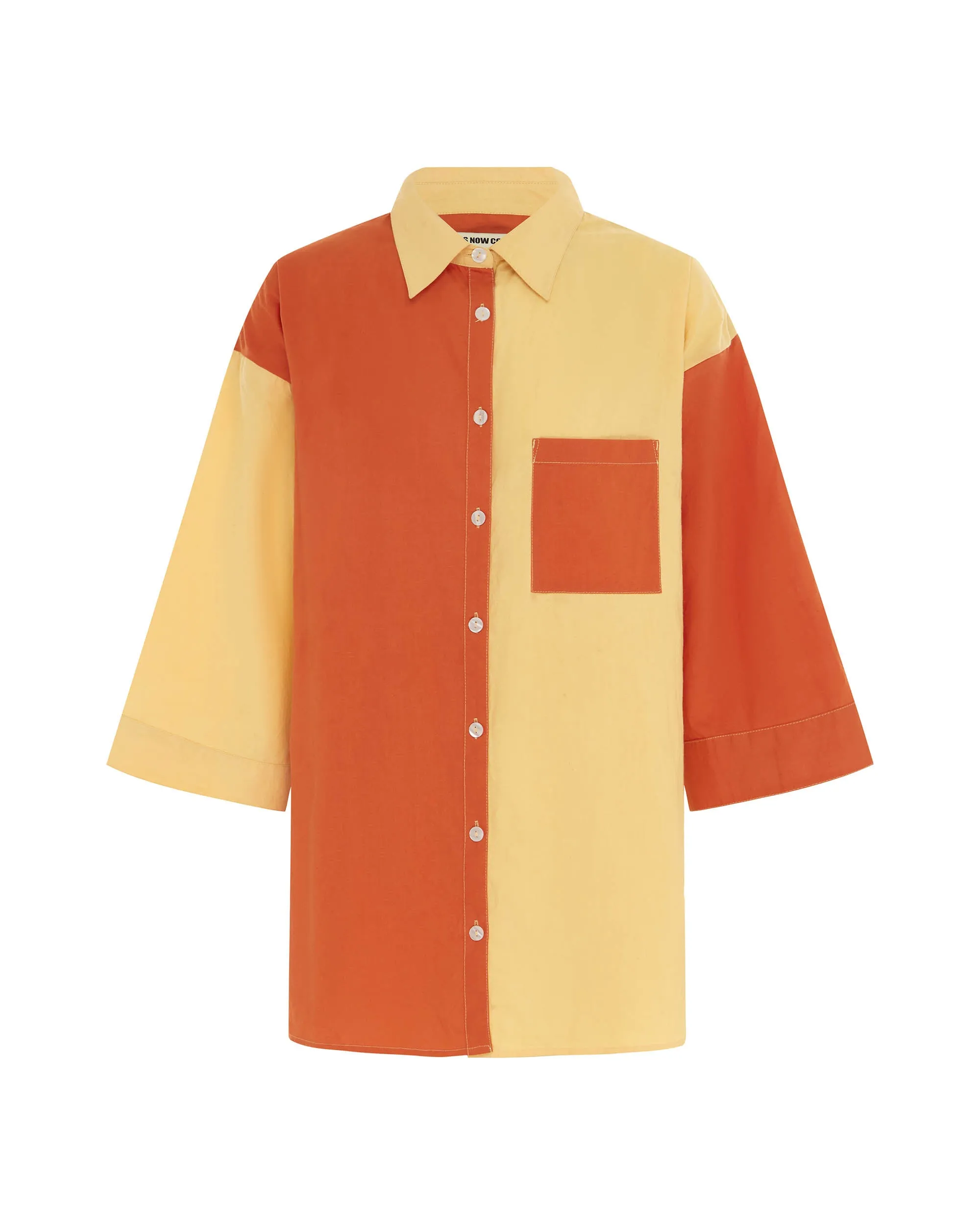 The Vacay Shirt - Vermillion