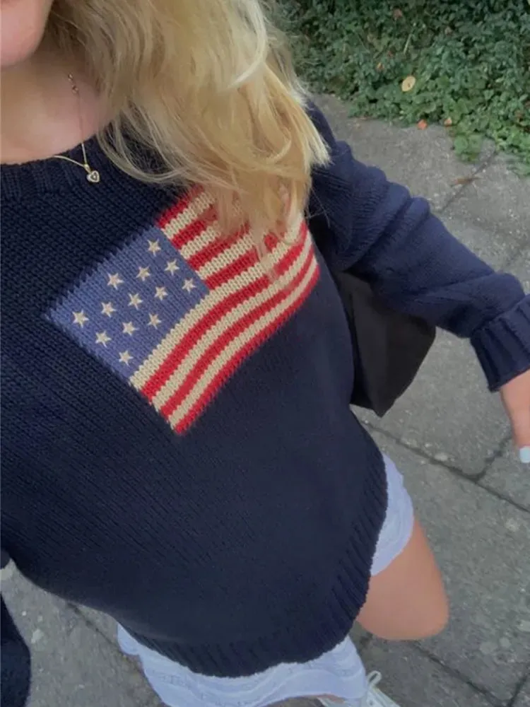 Vintage Americana Knit Sweater