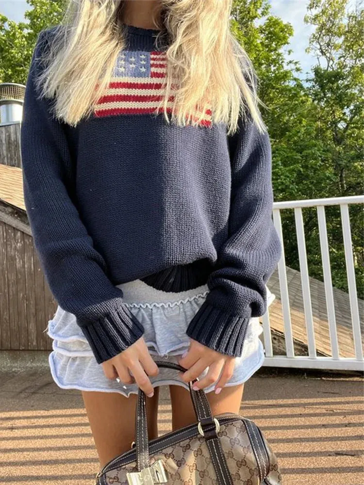 Vintage Americana Knit Sweater