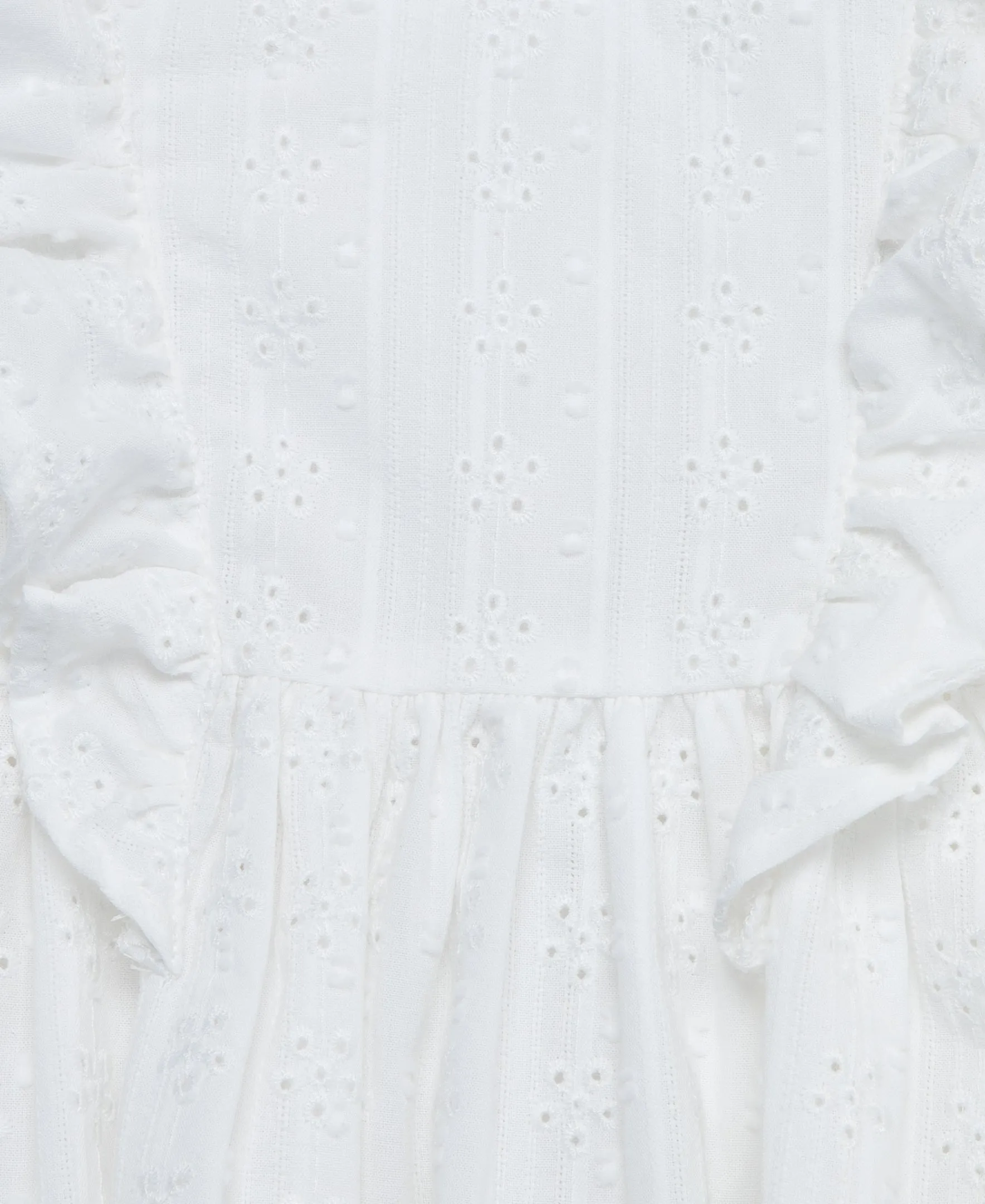 White Embroidered Woven Sundress- Toddler (2T-4T)