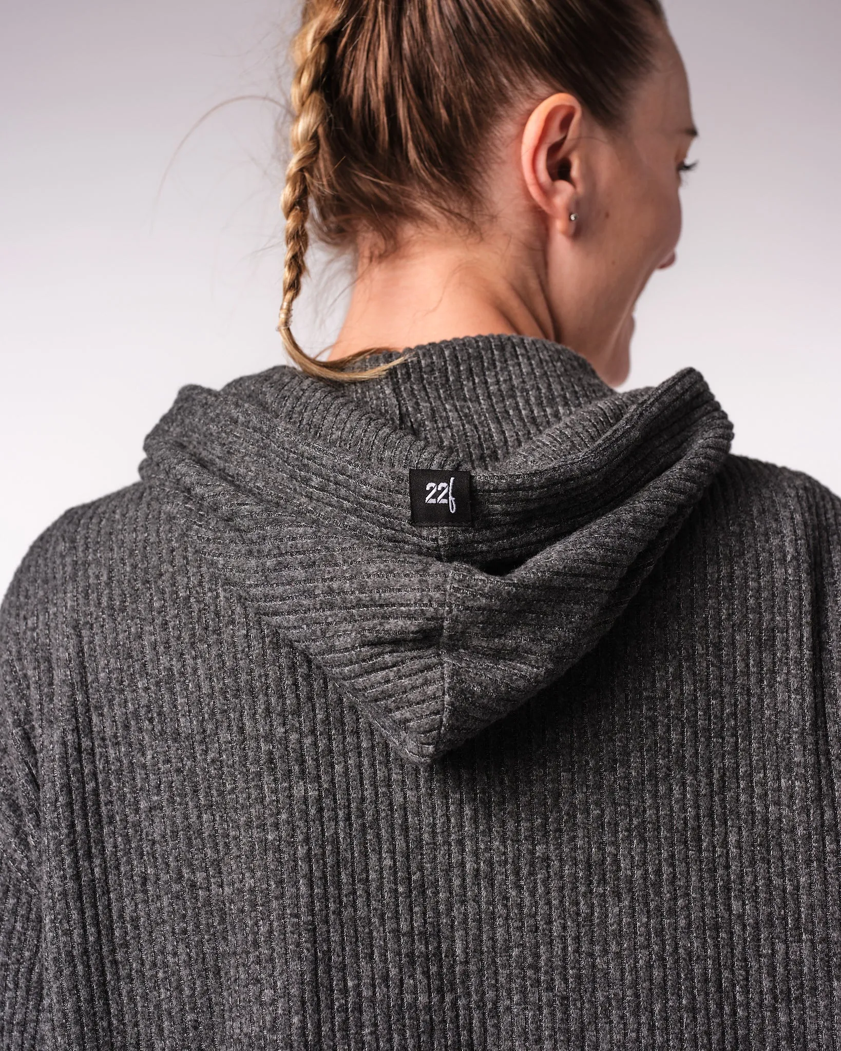 Womens Lightweight Zip - Charcoal