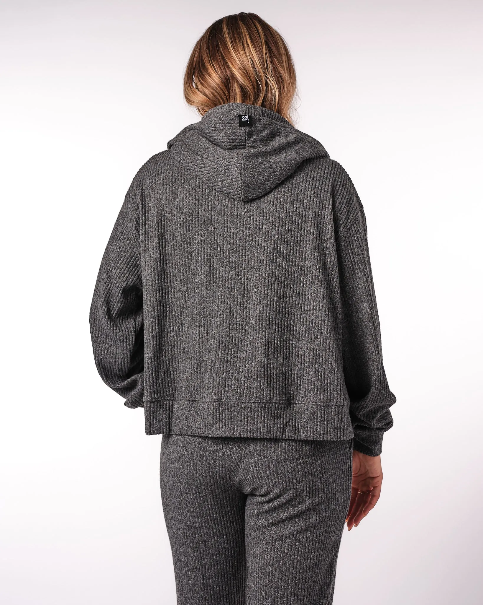 Womens Lightweight Zip - Charcoal