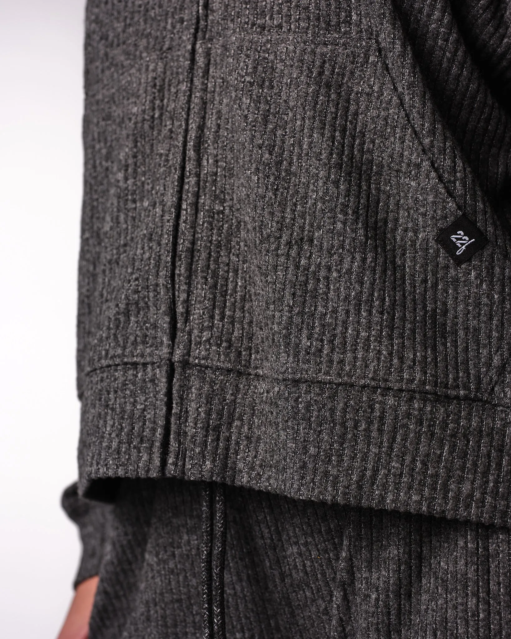 Womens Lightweight Zip - Charcoal